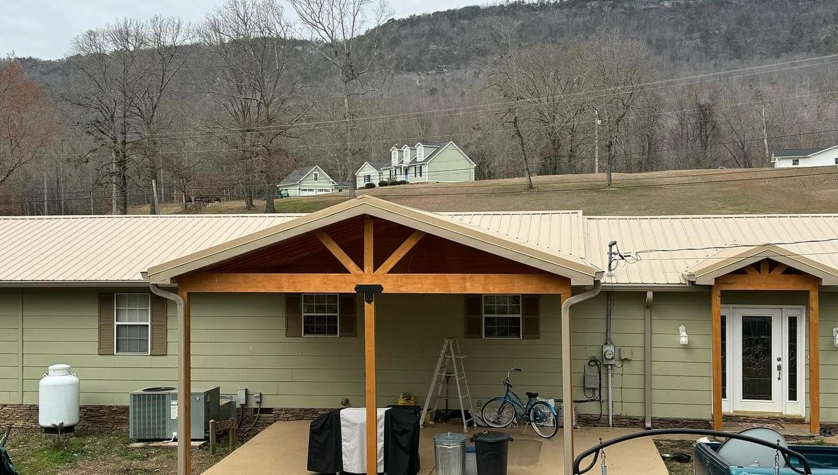 Residential roofing and porch work Jasper TN